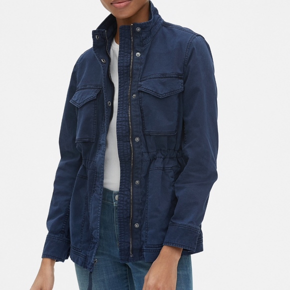 gap garment dyed utility jacket